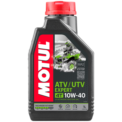 MOTUL 105939 Масло моторное для квадроциклов 10W40 MOTUL 4л полусинтетика ATV-UTV Expert 4T