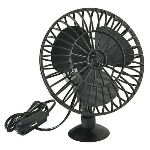 Вентилятор 5 12V SKYWAY на присоске пластик 86000₽