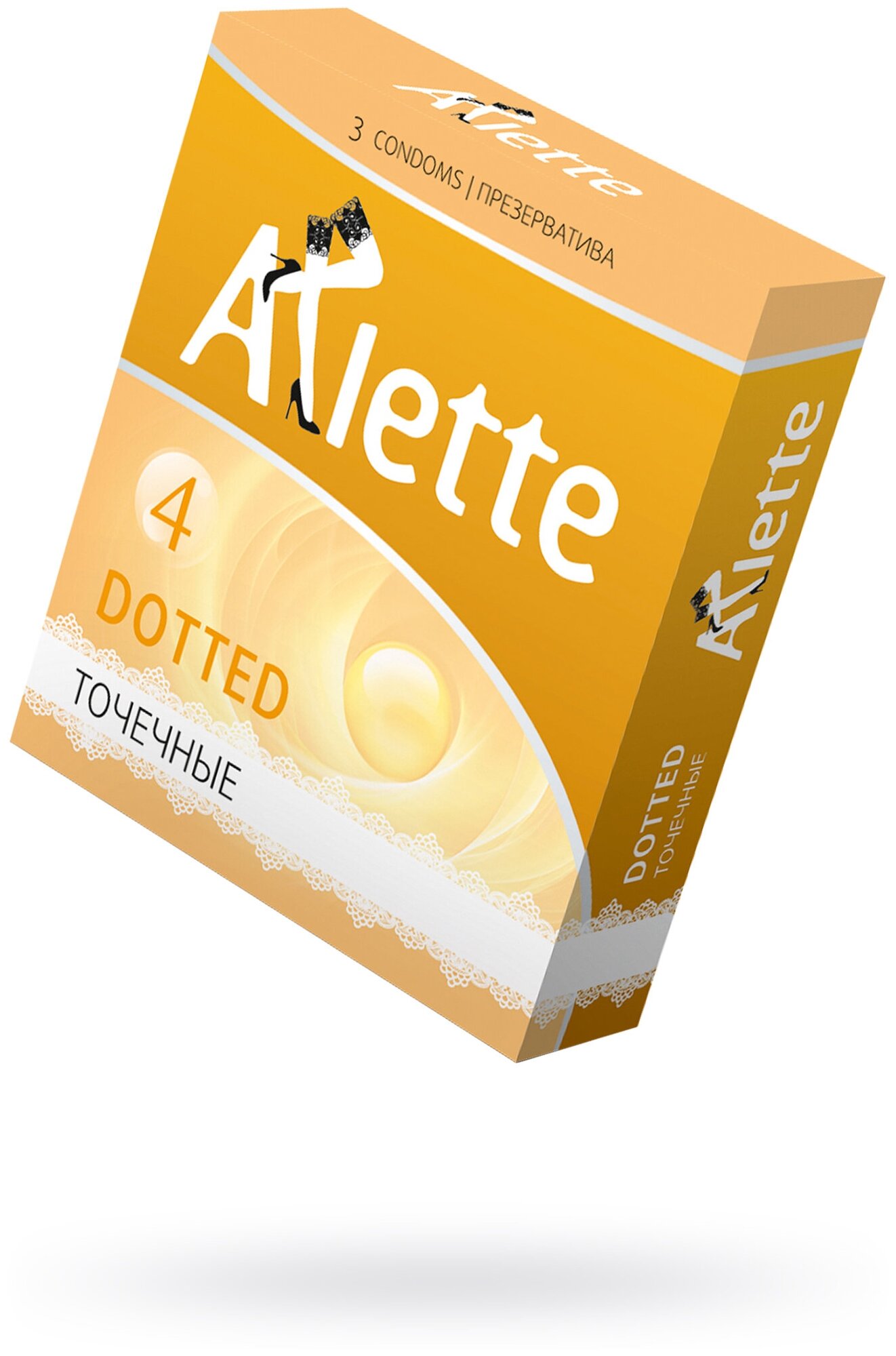 Презервативы Arlette Dotted 4 3 шт