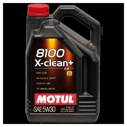 Масло моторное Motul 8100 X-CLEAN 5W-30 5л. MOTUL / арт. 106377 - (1 шт)