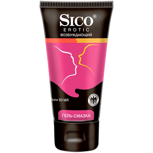 Гель-смазка Sico Erotic, 68 г, 50 мл, 1 шт.