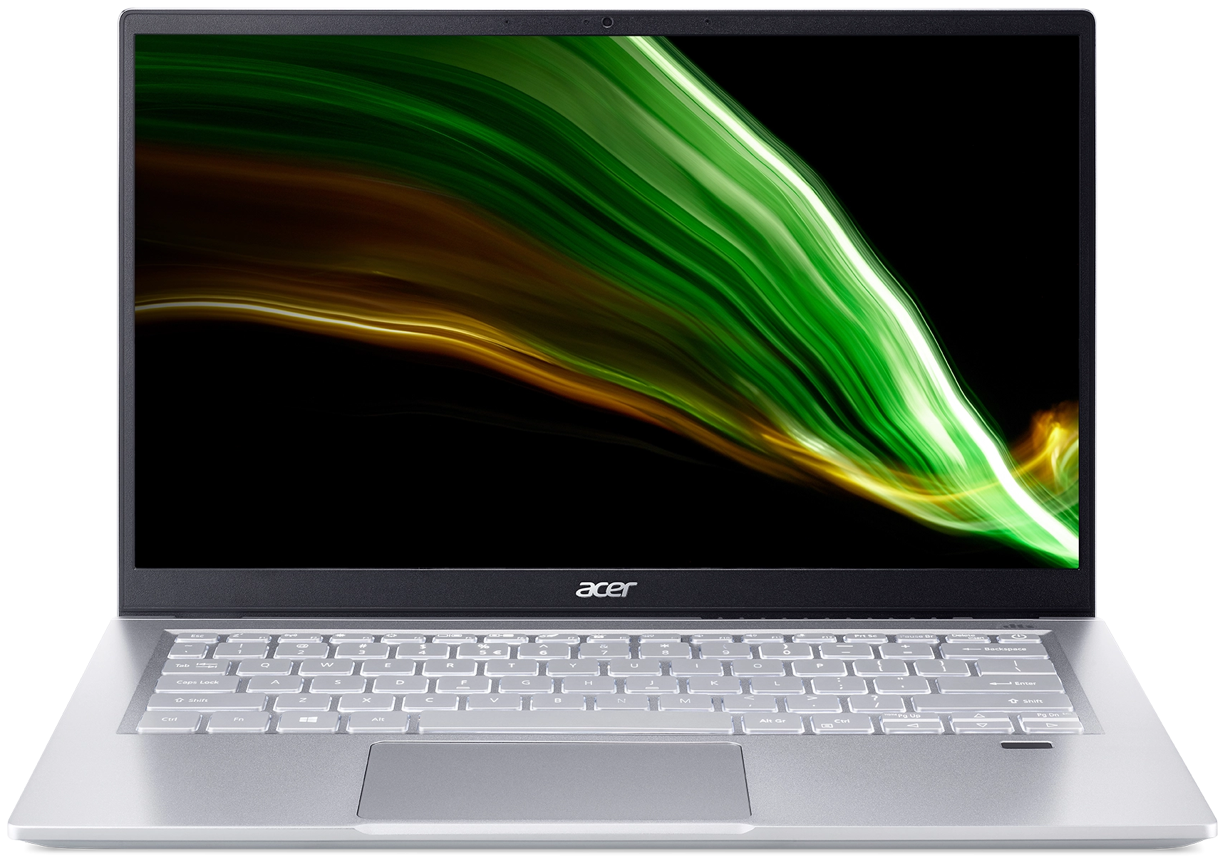 Ноутбук Acer Swift 3 SF314-511-32P8 NX.ABLER.003* i3-1115G4/8GB/256GB SSD/UHD graphics/14" FHD IPS/WiFi/BT/cam/noOS/silver