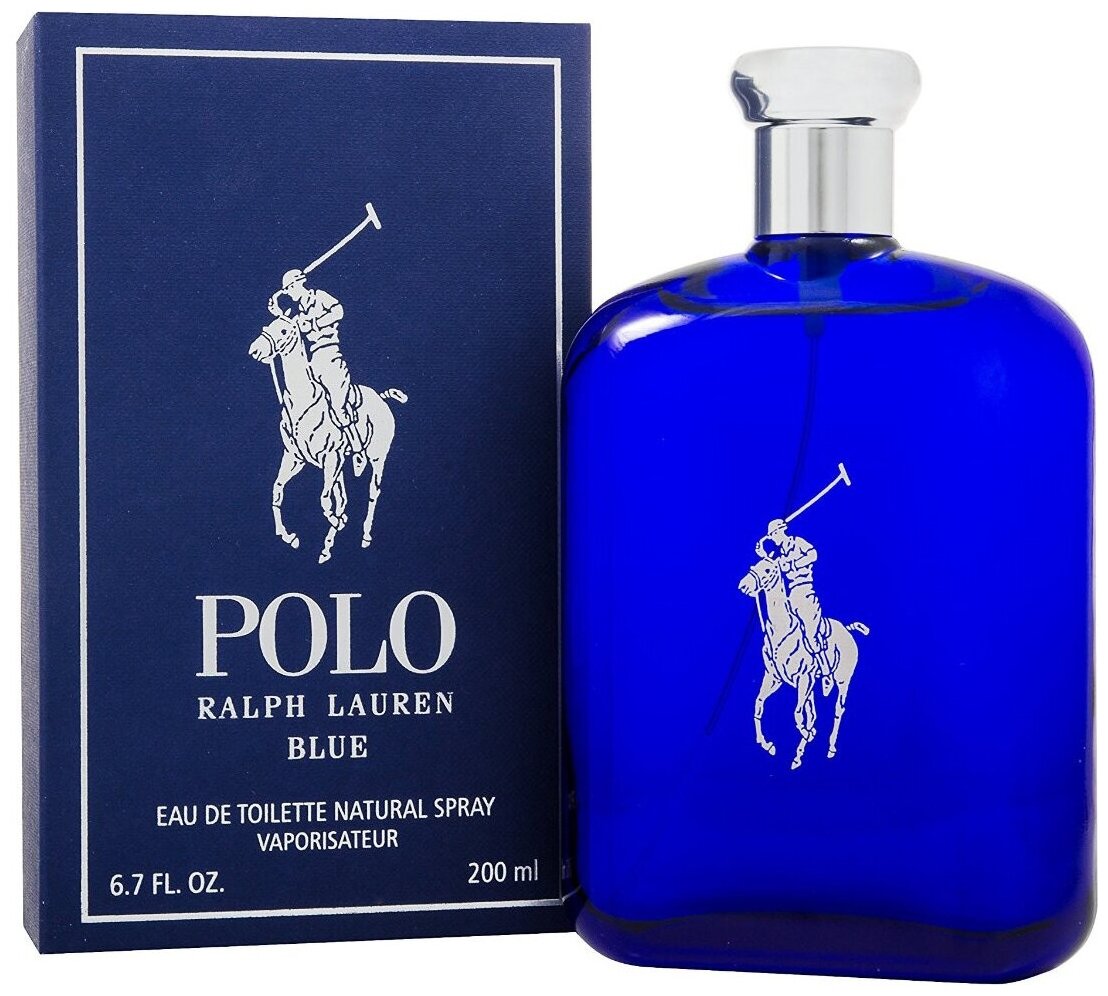 Ralph Lauren, Polo Blue, 200 мл, туалетная вода мужская