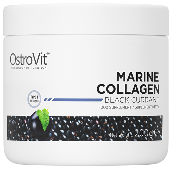 OstroVit Collagen + Vitamin C 200 г Черная смородина 200 г