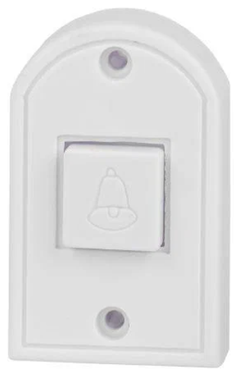 Звонок дверной Эра D50 проводной, белый, 1 мелодия (Б0052882) - фото №2
