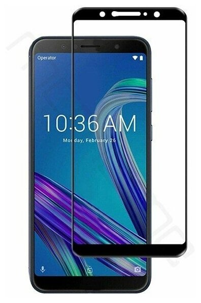 Защитное стекло 2.5D Glass Pro для Asus ZenFone Max Pro ZB602KL черное