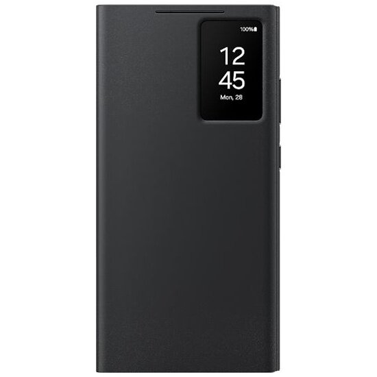 Чехол-книжка Samsung для Galaxy S24 Ultra, Smart View Wallet Case, черный (EF-ZS928CBEGRU)