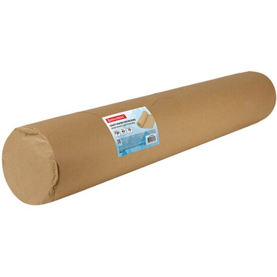 Крафт-бумага Brauberg в рулоне 720 мм x 40 м плотность 78 г/м2 Марка А (Коммунар)  440186