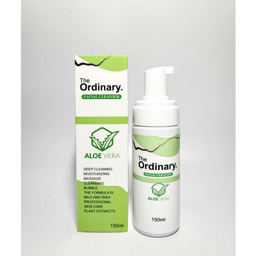 Пенка для лица с алоэ вера от The Ordinary пенка для очищения и увлажнения лица bioaqua aloe vera extract 100 гр