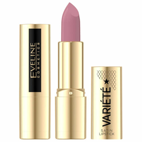 Помада для губ Eveline Cosmetics сатиновая Variete, тон 12 Nude Romance