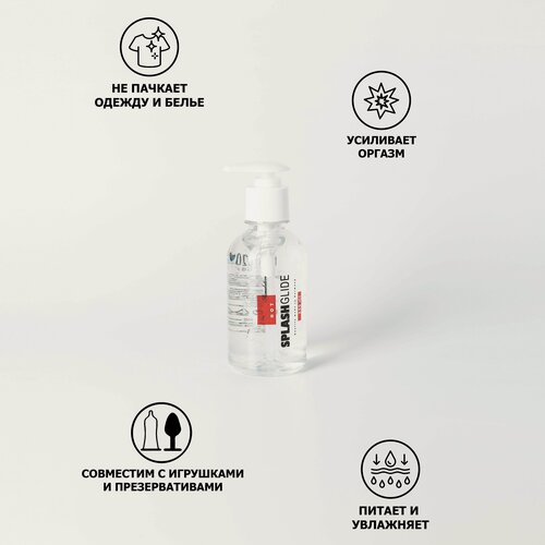 Изображение товара Лубрикант возбуждающий Splashglide Hot Stimulative водная основа, 250 мл
