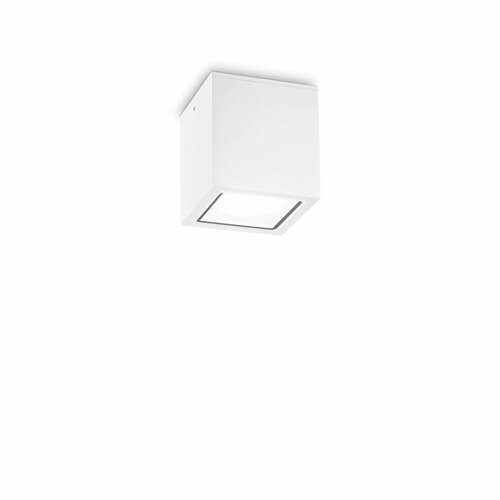Светильник уличный потолочный Ideal Lux Techo PL1 Small макс.20Вт GU10 IP54 230В Белый Алюминий Без лампы 251561