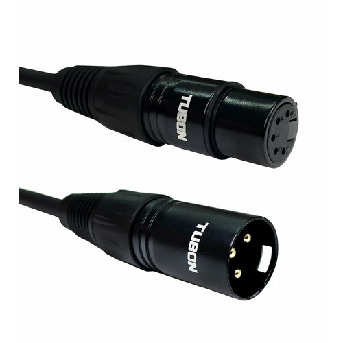Кабель TUBON аудио межблочный 5 PIN XLR (F) Female - 3 PIN XLR (M) Male 3XM5XF001 0.5м