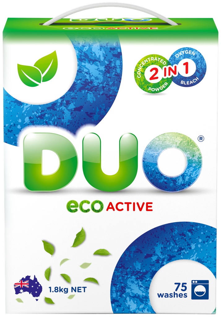 Стиральный порошок DUO Active концентрированный универсальный 18кг