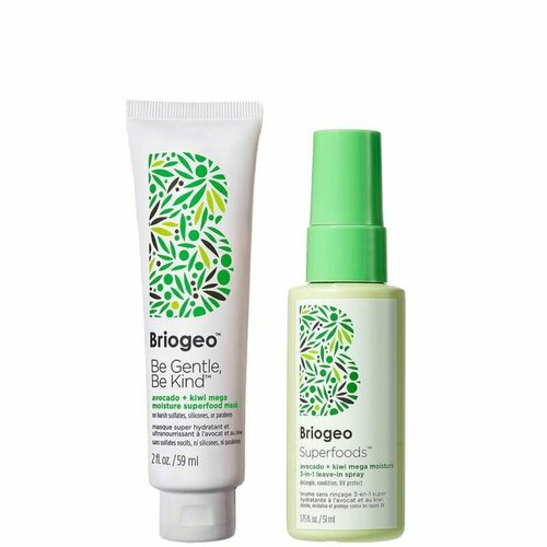 Briogeo Набор средств для волос Superfood Авокадо и Киви, 2 предмета