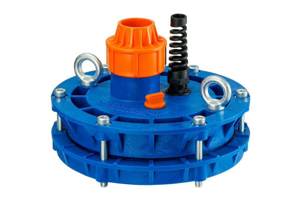 Джилекс 6300 Оголовок ОСП 110-133/25 мм - универсальный элемент для монтажной системы