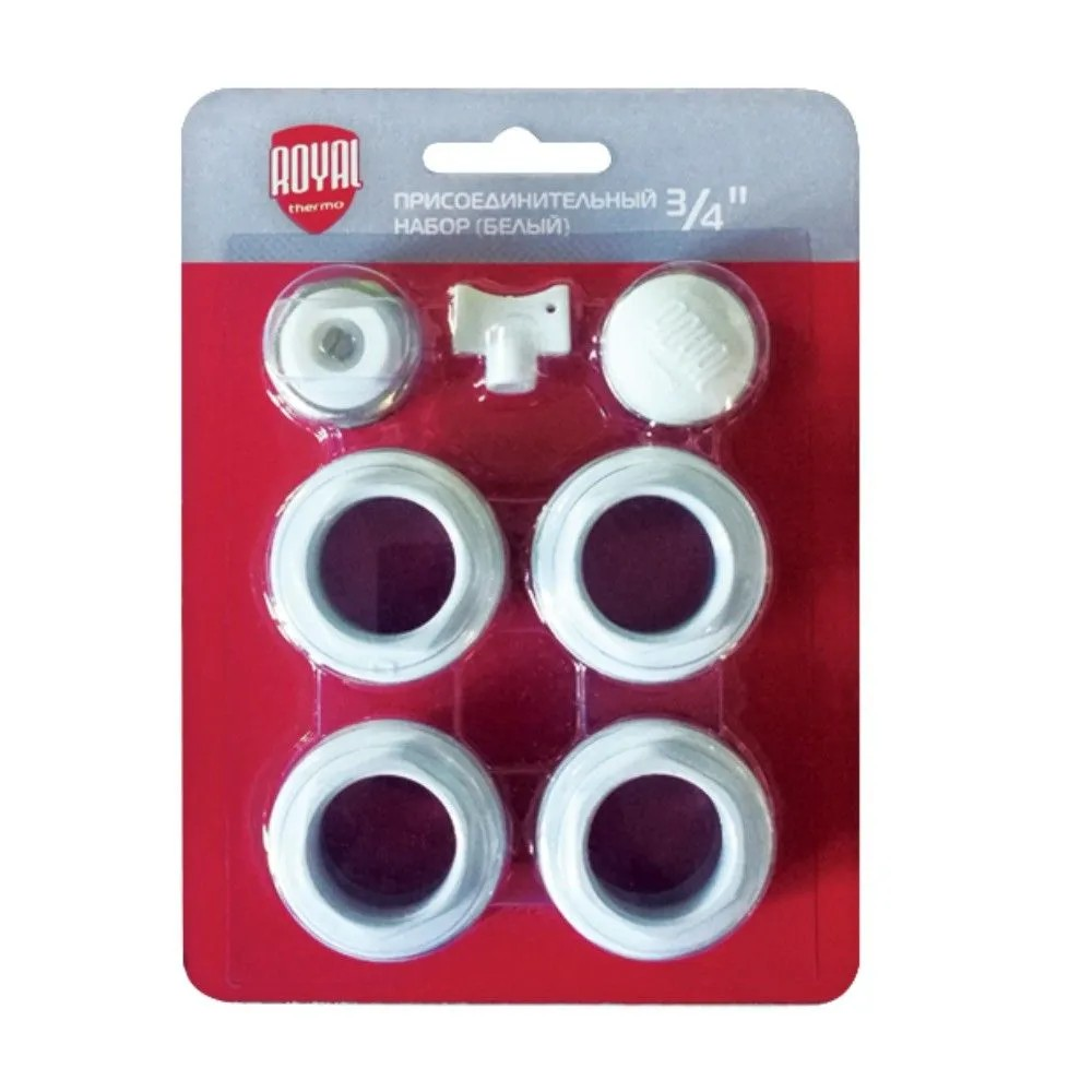 Комплект монтажный для подключения радиатора Royal Thermo 1" х 3/4" RT3/4W