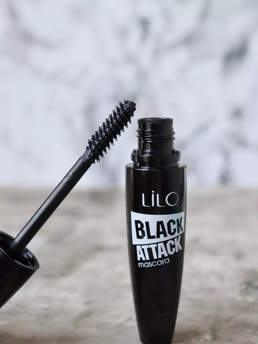 Тушь для ресниц BLACK ATTACK объём длина+густота — фото 1