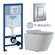Комплект 3 в 1 инсталляция Grohe + Унитаз подвесной CULTO TOR + к...