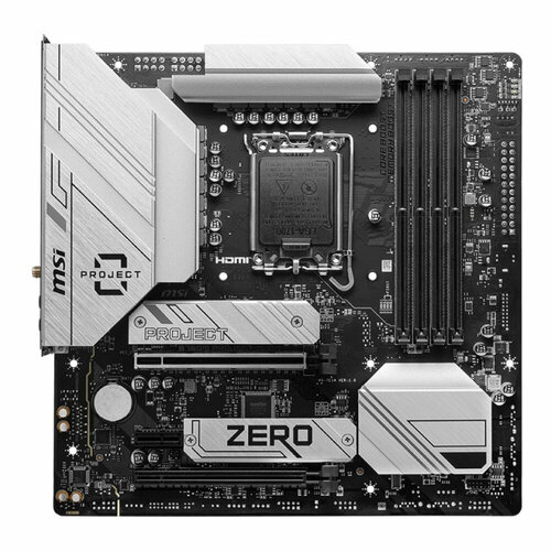 Материнская плата MSI B760M PROJECT ZERO 24075₽