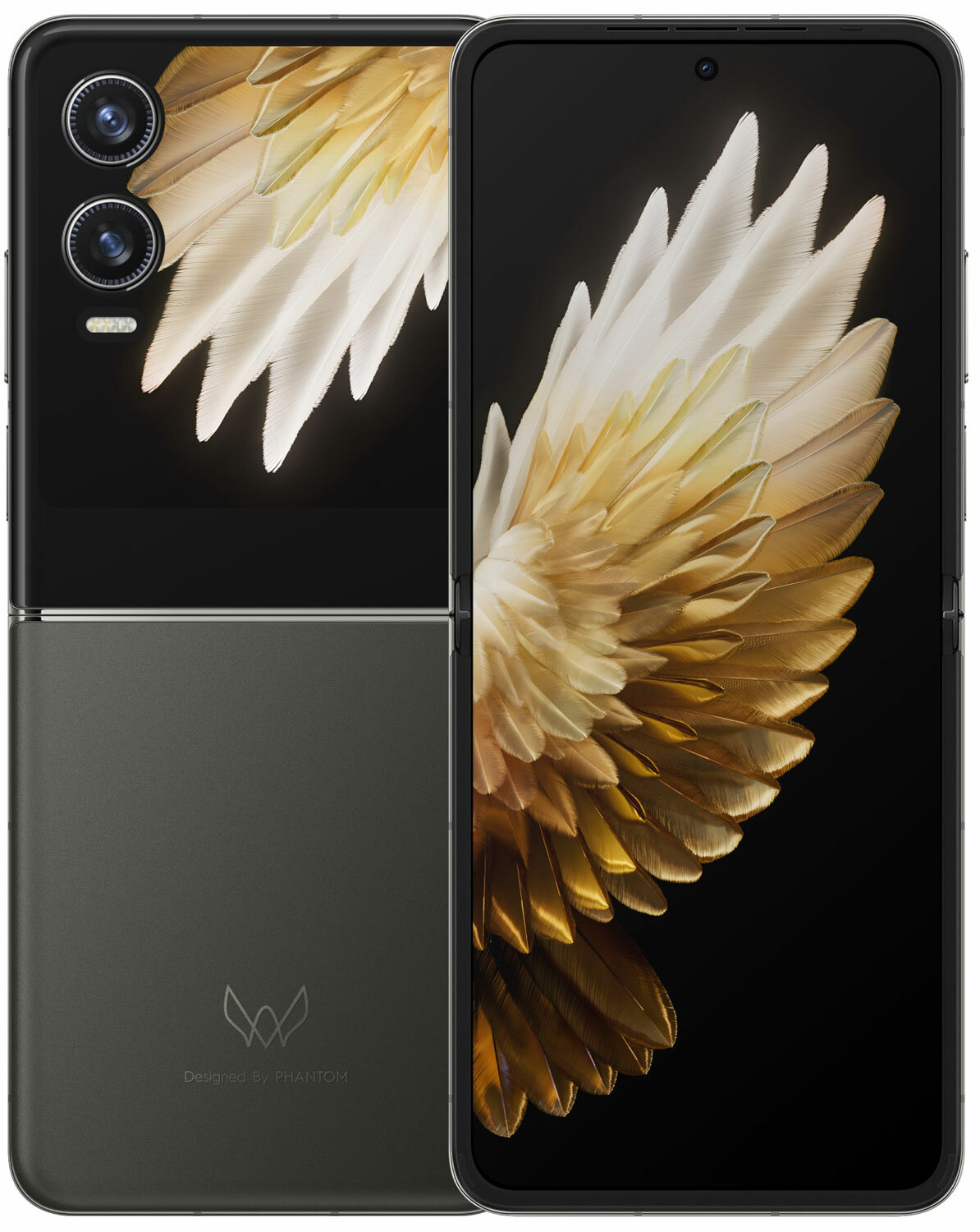 Смартфон Tecno PHANTOM V Flip2 5G (256+8), 4720 мАч, Grey/серый