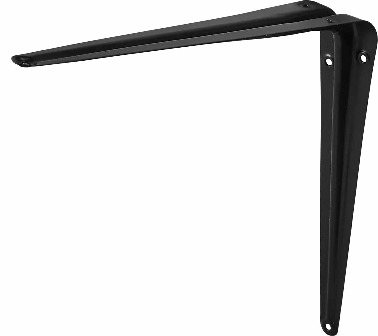 Кронштейн Normo 25x30 см нагрузка до 20 кг цвет черный