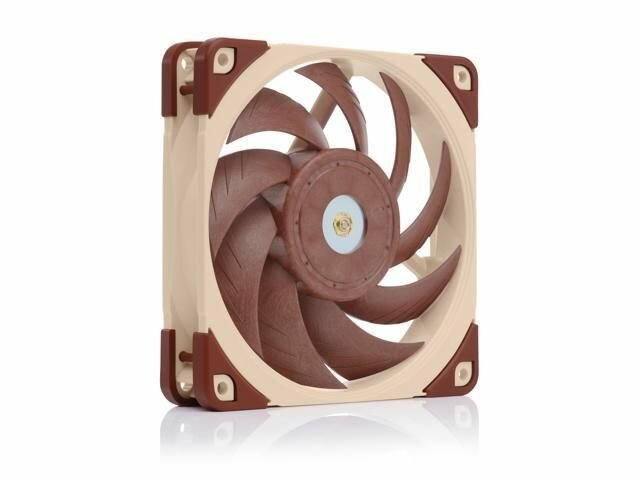 Корпусный вентилятор Noctua NF-S12A PWM (NF-S12A PWM) - 120mm 1 вeнтилятор для корпуса, 1200 об/мин, 17.8 дБ, 4-pin PWM