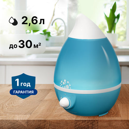 Увлажнитель воздуха Ecostar для дома серии HAPPY ESH-HP25026M-BL голубой 1050₽