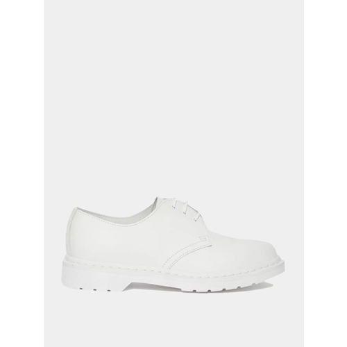 фото Полуботинки оксфорды dr. martens 1461 mono smooth leather, размер 36 eu, белый