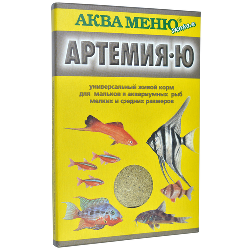 Корм сухой Аква Меню Артемия-Ю для мальков и мелких рыб (40 г)