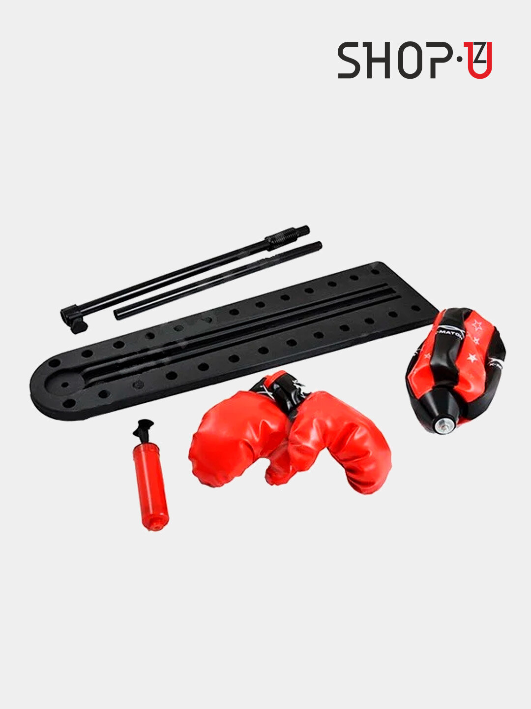 Набор для бокса "Boxing champions", груша со стойкой, с перчатками — фото 1