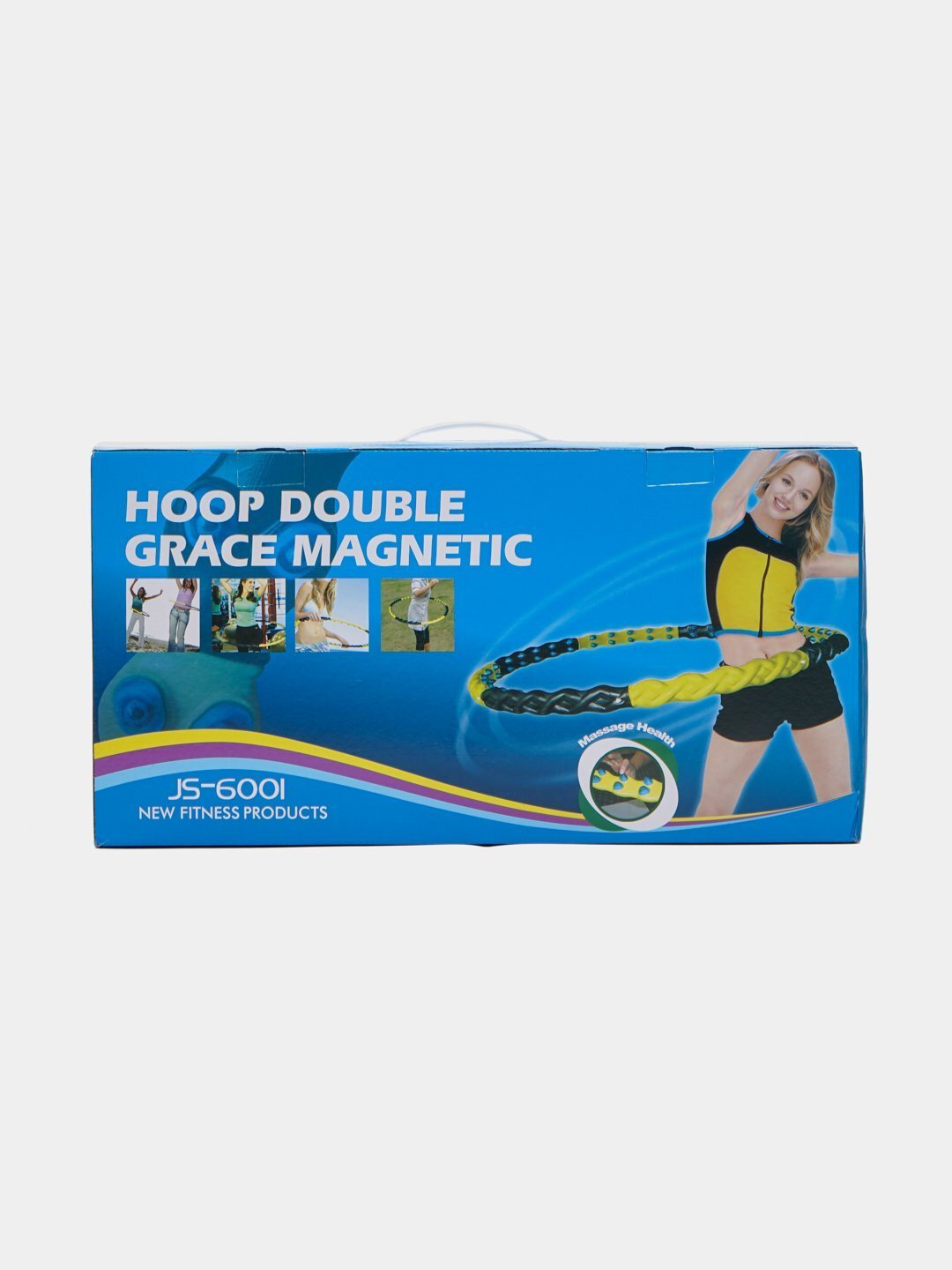 Halqa gimnastika Hoop" Double Grace " Magnetic, yig'iladigan, magnit qo'shimchalar bilan