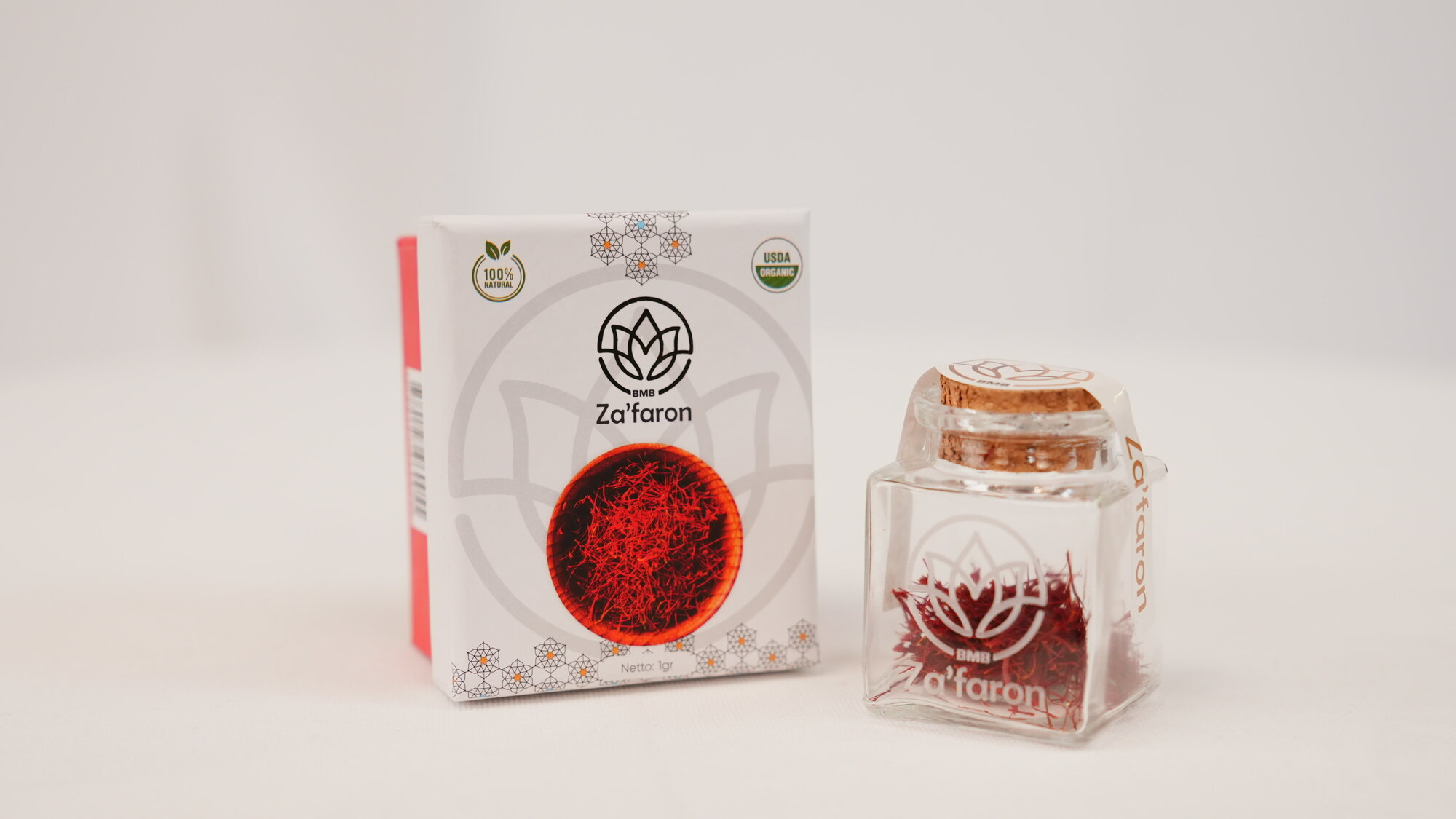 Шафран Высшего Сорта 1 гр – BMB Za'faron | 100% натуральный продукт, Красное золото Узбекистана — фото 1