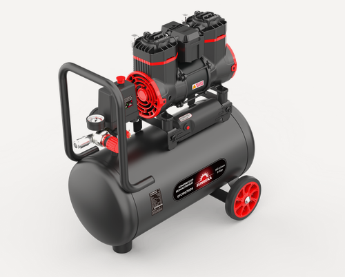 Изображение товара Поршневой Безмасляный компрессор тихий SUNREKA GFC190/20DS (900Вт ,190 л/мин , 20л)