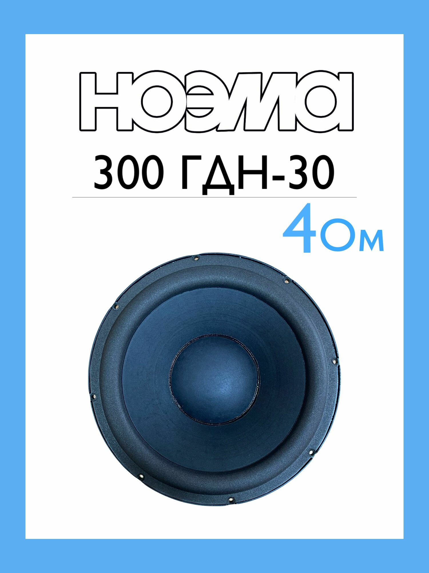 Акустическая система Ноэма 300ГДН30-4