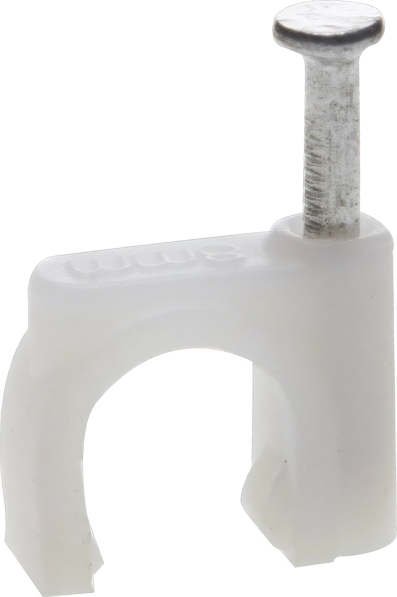 Круглая скоба-держатель с оцинкованным гвоздем ЗУБР 45111-05