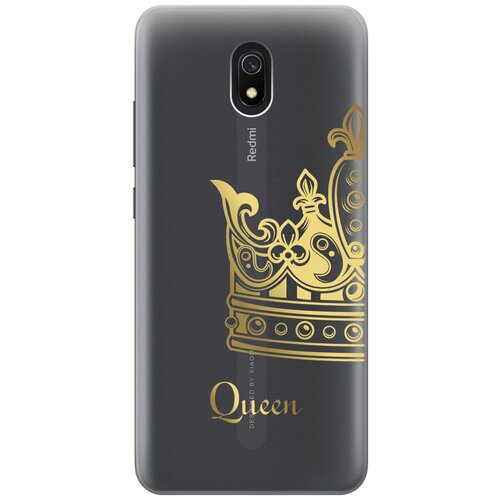 Силиконовый чехол с принтом True Queen для Xiaomi Redmi 8A / Сяоми Редми 8А силиконовый чехол с принтом musical unicorn для xiaomi redmi 8a сяоми редми 8а