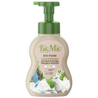 Пена для мытья посуды BioMio BIO-FOAM без запаха экологичная, 350 мл