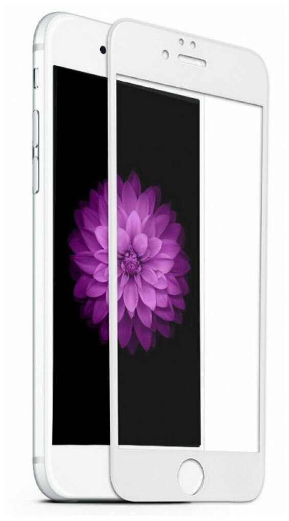 Защитное стекло 10D Glass Pro для Apple iPhone 6 / iPhone 6S белое