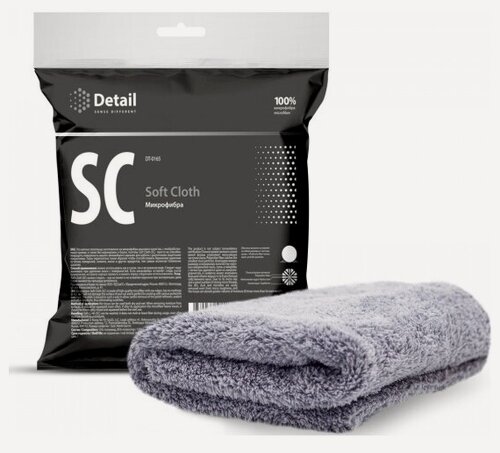 Изображение товара Микрофибровое полотенце Detail SC "Soft Cloth" 40х40 см, 1 шт