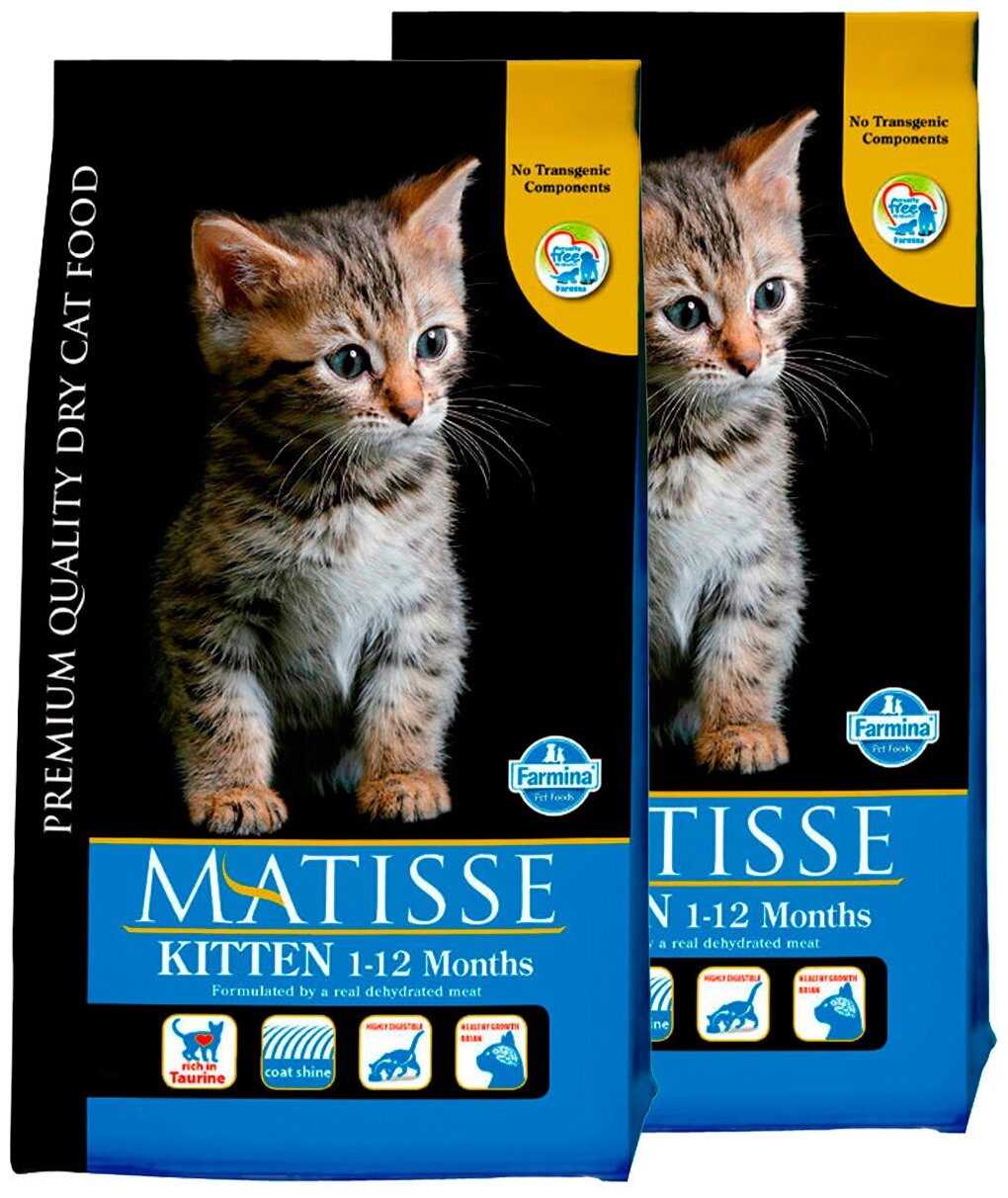 MATISSE KITTEN для котят (0,4 + 0,4 кг)