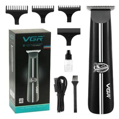 Триммер для усов и бороды VGR V-007 Бритва аккумуляторная Машинка для стрижки 88900₽