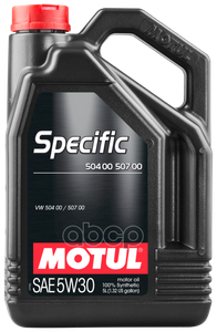 MOTUL Моторное Масло Specific Vag 504.00/507.00 5w30 4*5л (101476) 106375