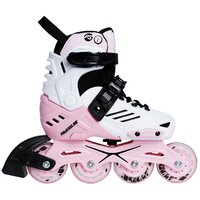 Роликовые коньки Powerslide Khaan Junior LTD White/Pink (EUR:31-34)