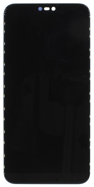 Экран (дисплей) для Huawei Nova 3e в сборе с тачскрином (черный)