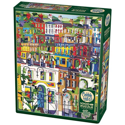 Пазл Cobble Hill 1000 деталей: Разноцветная улица