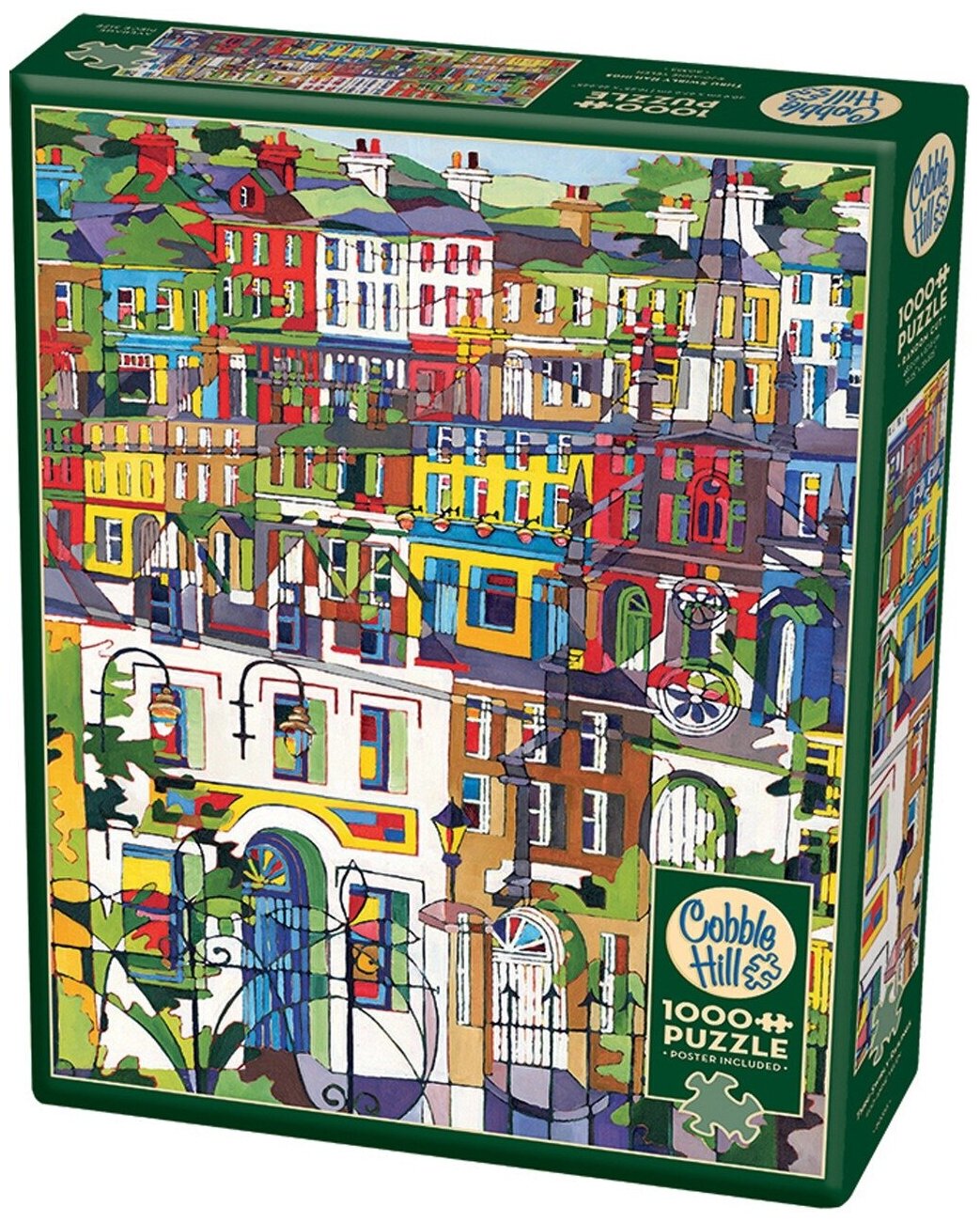 Пазл Cobble Hill 1000 деталей: Разноцветная улица