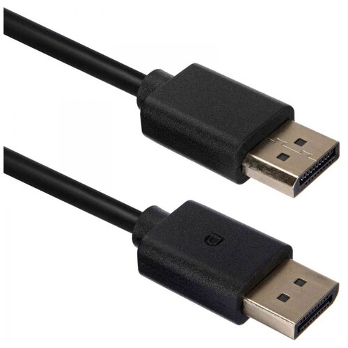 кабель acd acd u933c 2 м 1 шт черный Кабель DisplayPort(20M)-DisplayPort(20M) v1.4 4K, экранированный, 5м, черный ACD (ACD-DDPM4-50B)