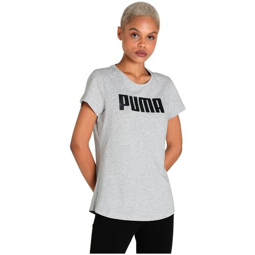 Футболка/Puma/84719503/ESS PUMA Tee W/серый/S