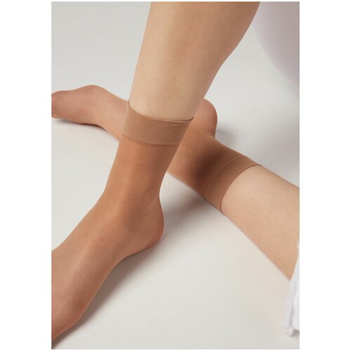 фото Носки , размер 37-41, бежевый россия